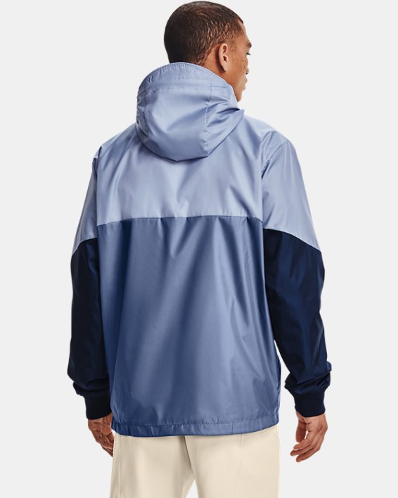Men's UA Legacy Windbreaker Jacket, Blue, pdpMainDesktop image number 1
